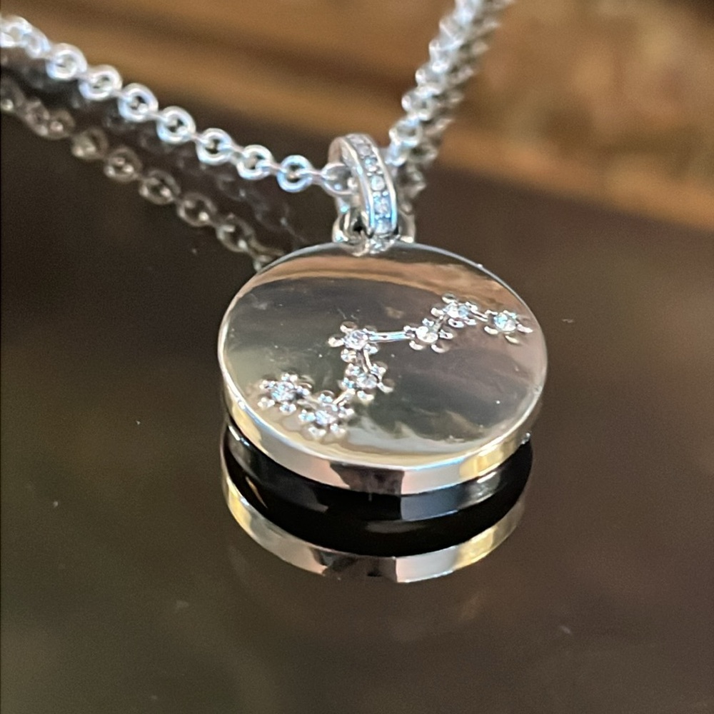 Silver Constellation Star Necklace